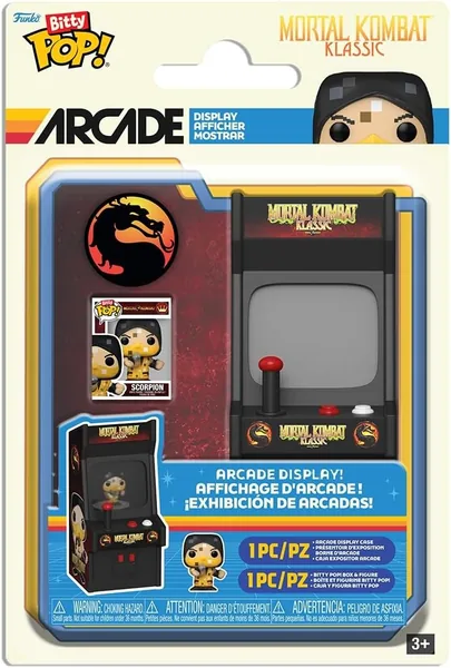 Funko Bitty Pop Arcade: Mortal Kombat Klassic Vinyl Figure, 17% Off