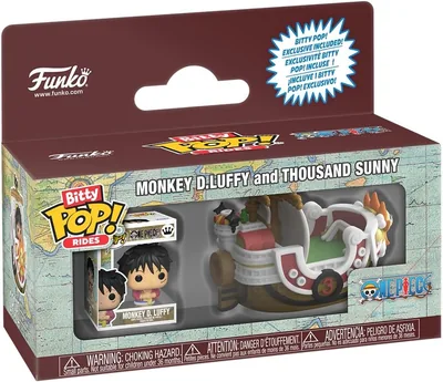 Funko Bitty Pop! One Piece - Luffy y Thousand Sunny. Mejor Oferta