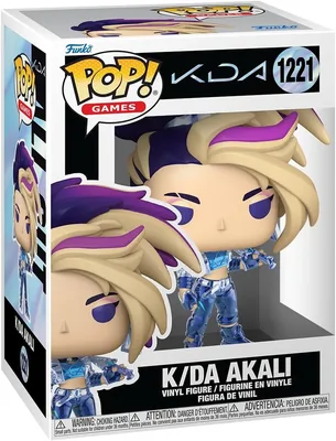 Funko Pop! Games: League of Legends - K/DA Akali - Collectable Vinyl Figure - Gift Idea - Official M