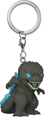 Godzilla Keychain - Glow in the Dark Heat Ray Novelty Keyring