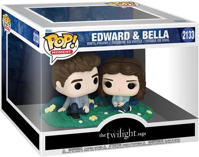 Funko Pop! Momentos: Crepúsculo - Edward y Bella | Mercancía Oficial - Figura de Vinilo Coleccionable para Decoración - Cumpleaños G