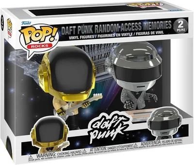 Funko Pop! Rocks: Daft Punk - Perderte en la Danza - 2 Pack - | Mercancía Oficial - Figura de Vinilo Coleccionable