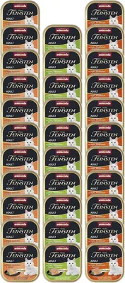 Animonda Vom Feinsten Adult Cat Food, Feine Gourmet-Variationen für Erwachsene Katzen, 32 x 100g Best Deal