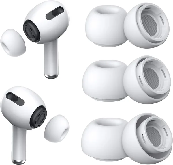 3 Pairs Replacement Ear Tips for Airpods Pro and 2nd Generation