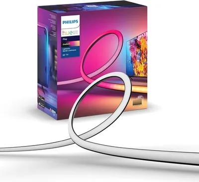 Philips Hue Play Gradient Light Strip, 16 Millionen Farben | Weiß & Farbambiance