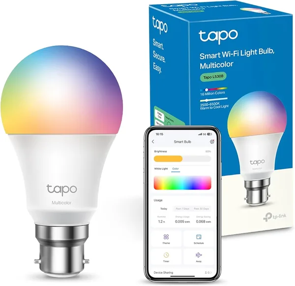 Tapo L530B Smart Bulb, B22 Multicolor