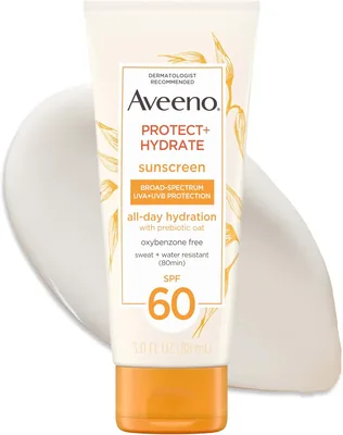 Aveeno Protect + Hydrate Sunscreen Lotion SPF 60, 35% Off