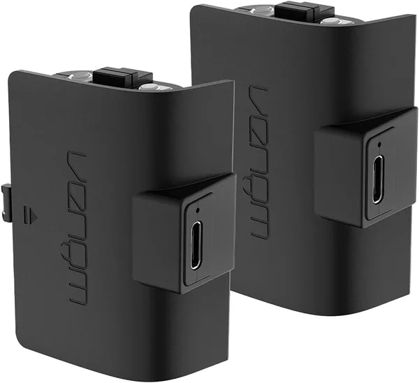 Venom Xbox Controller Rechargeable Battery Twin Pack - Black