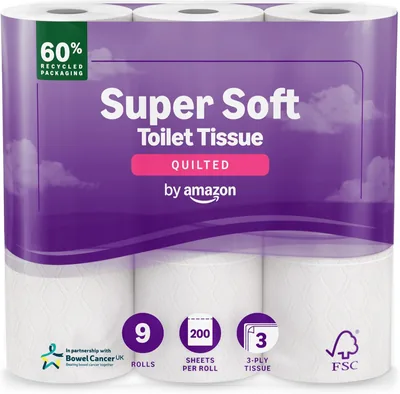 by Super Soft Toilet Tissue 9 Rolls Best Deal