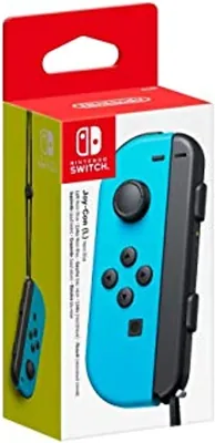 Manettes Joycon Gauche Neon Bleu pour Nintendo Switch - Meilleur Prix