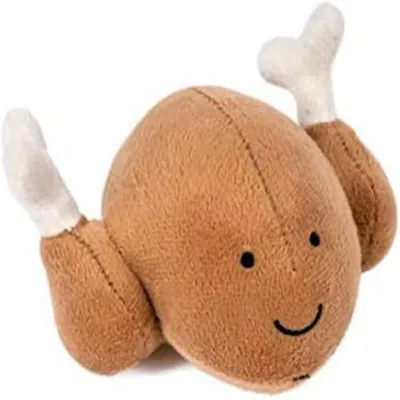 Petface Foodie Faces Roast Chicken Plush Toy 24% Off