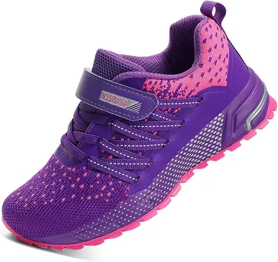 KUBUA Kids Sneakers Lightweight Boys Girls Tennis Shoes