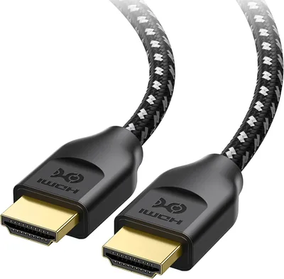 Cable Matters HDMI Cable 8K HDR Braided 6.6ft