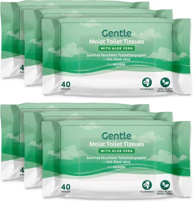 by Gentle Moist Toilet Tissues Aloe Vera 240 Count Best Deal