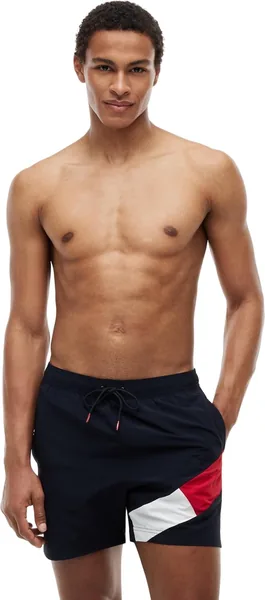 Tommy Hilfiger Uomo Slip da Bagno Medium, Blu (Navy), L