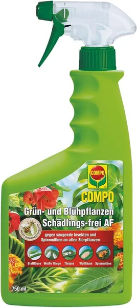 COMPO Green and Flowering Plants Pest-free AF 750 ml