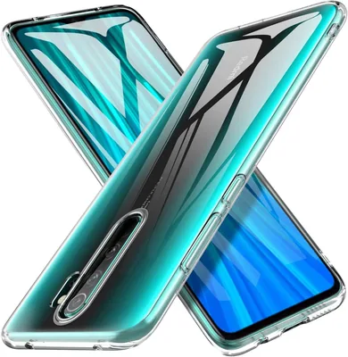 Housse Captor pour Xiaomi Redmi Note 8 Pro - Transparent, Silicone Souple, Absorption des Chocs - Meilleure Offre