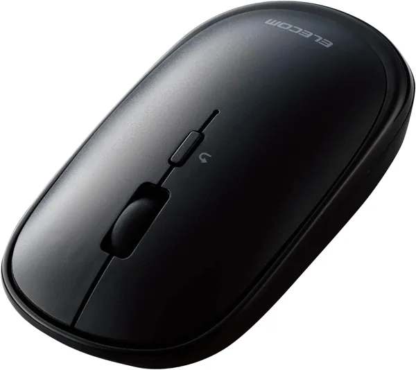 Elecom M-TM10BBBK/EC Bluetooth Slint Wireless Mouse