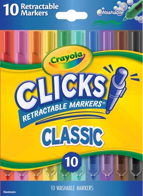 Crayola Clicks Retractable Markers - Best Deal