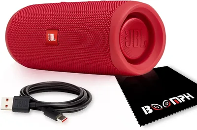 JBL Flip 5 Portable Bluetooth Speaker - Red Best Deal