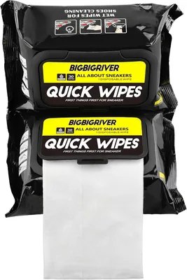 BIKI Shoe Sneaker Leather Cleaner Wipes
