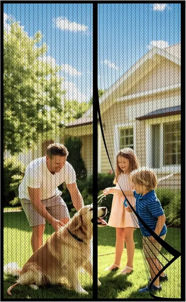 DIKER Fly Screen Magnetic Door