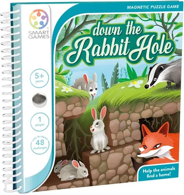 SMRT Games SGT290JP Rabbit Hole Brain Training Puzzle Game, 48% Off
