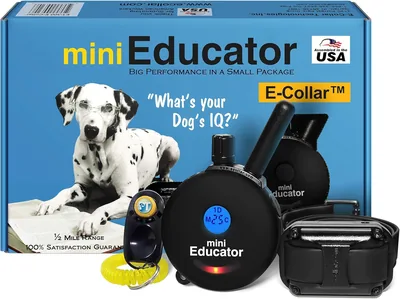 Educator Dog Training Collar Remote Control 1/2 Mile Rechargeable Waterproof 100 Levels