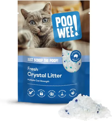 POOWEE! Crystal Cat Litter 2kg Best Deal