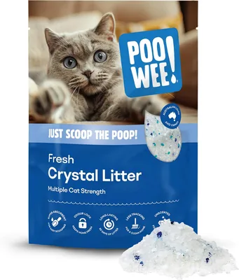 POOWEE! Crystal Cat Litter 6kg Best Deal