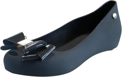 IVAChy Jelly Ballet Flats Women Bow Slip-On Shoes Best Deal