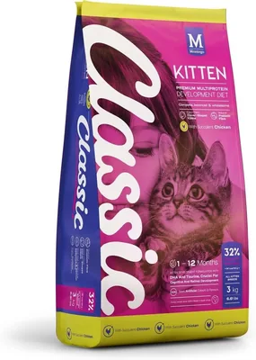 Montego Classic Chicken Dry Kitten Food 3 kg - 18% Off