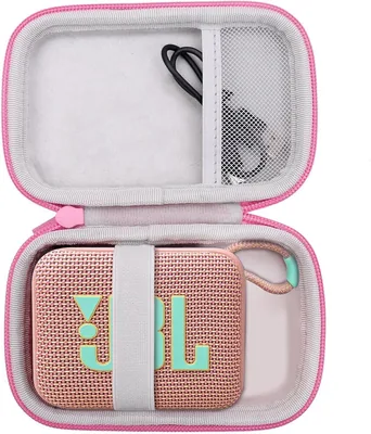 co2CREA Hard Case for JBL GO 4/3 Eco, Pink - Best Deal