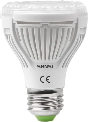SANSI Full Spectrum LED Interna Växtlampa, 10W (100W jämfört)