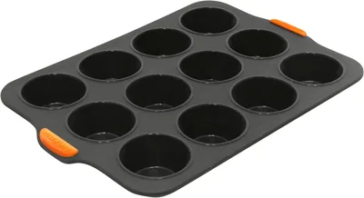 Bakemaster Silicone 12 Cup Muffin Pan - Best Deal