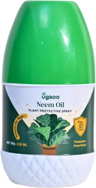 Ugaoo नीम तेल स्प्रे पौधों और बगीचे के लिए - कीटों पर अत्यधिक प्रभावी (250 एमएल)