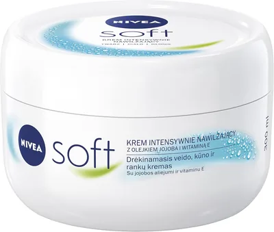 Nivea Soft Intensywnie Nawilżający Krem do Ciała i Rąk 300 ml