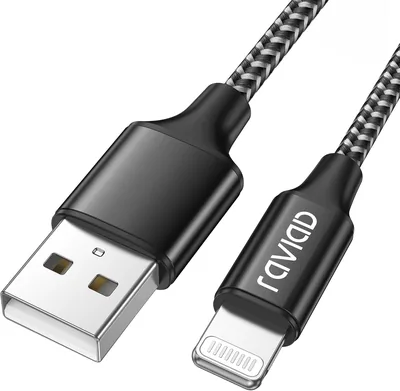 RAVIAD Lightning Kabel Nylon 1m für iPhone, MFi zertifiziert - 35% Rabatt