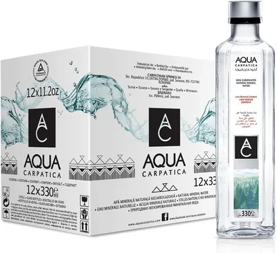 AQUA Carpatica Mineral Water Low Sodium 12 Pack