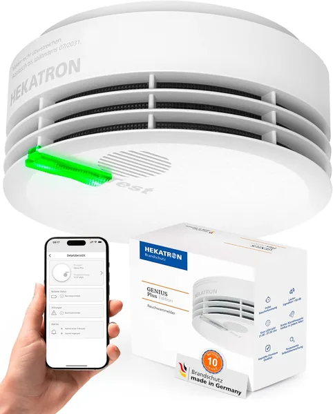 Hekatron Genius Plus Edition Smoke Detector