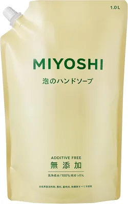 Miyoshi Soap Refill, Additive-Free, 3.3 gal (1 L), 22% Off