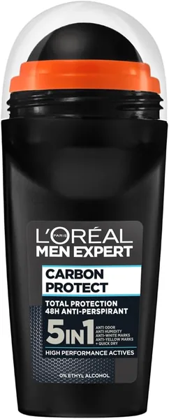 L'Oréal Paris Men Expert Antyperspirant Carbon Protect Kulka 50Ml - Najlepszy Ceny
