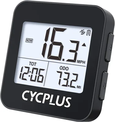 CYCPLUS GPS Bikecomputer WiFi Radcomputer IPX6 Wasserdicht Tachometer GPS-Tachymeter für das Radfahren G1