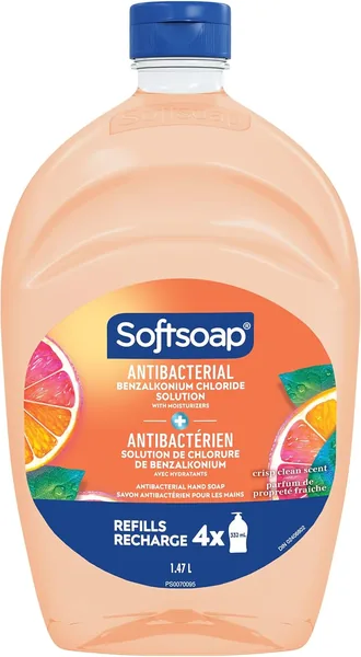 Softsoap Antibacterial Refill 50oz Crisp Clean Scent