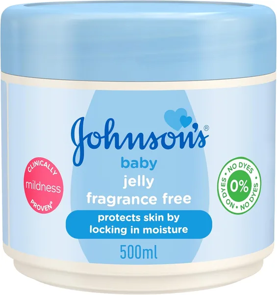 Johnson's Baby Protective Jelly, Fragrance-Free 500ml - 41% Off
