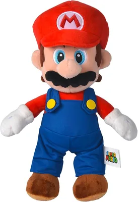 Simba 109231010 Nintendo Super Mario Maskotka pluszowa 30 cm Oficjalna licencjonowana Przytulanka, miękka postać ze światowej - Najlepsza cena!