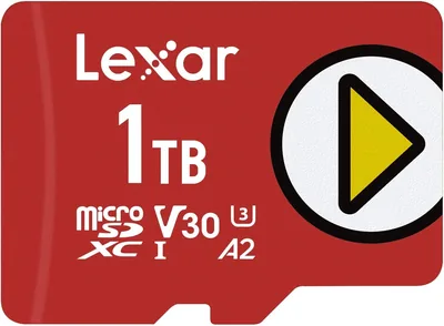 Lexar PLAY 1TB microSDXC Card - UHS-I, Nintendo Switch Compatible