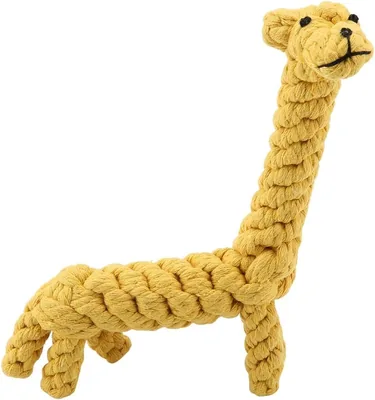Giraffe Toy for Dog Teeth Cleaning Training - Soft Pet Toy