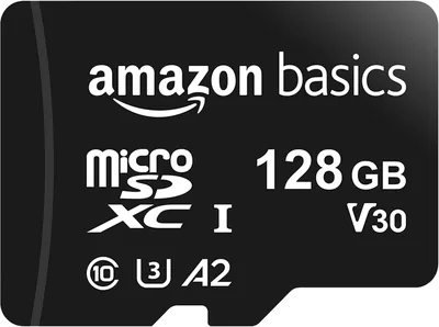 Basics microSDXC 128GB A2 U3 Card + Adapter Best Deal