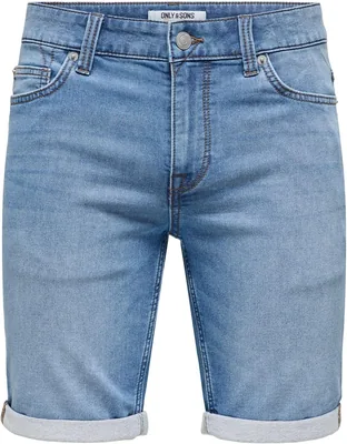 Pantalones cortos de denim para hombre O&S Capri 3/4, verano, ropa de ocio, ONSPLY - Mejor Oferta